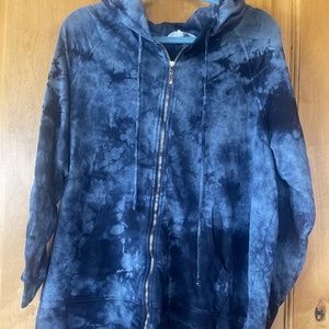 Johnny Was Calme Tie Dyed Size Large Sweatshirt